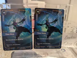 Time Warp Riftbound League Of Legends Origins Foil OGN 122/298 - Image 1