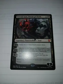1x Tevesh Szat Doom of Fools Commander Legends MTG NM regular - Image 2