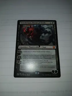 1x Tevesh Szat Doom of Fools Commander Legends MTG NM regular - Image 3