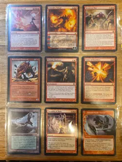 MtG 18x Mono Red Elementals Commander Page Pack - Image 2