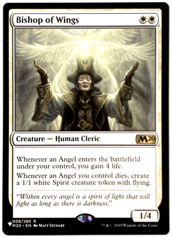 MTG Bishop of Wings Secret Lair Angels Commander Deck 008 NM - Image 1