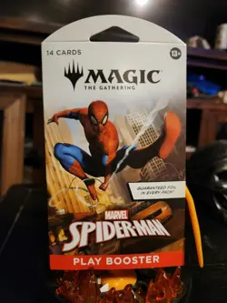Magic The Gathering SPIDERMAN Hanger Sealed Play Booster Packs - Image 1