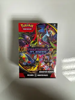 Pokemon Mega Evolution: Phantasmal Flames Booster Bundle Brand New In Hand - Image 1