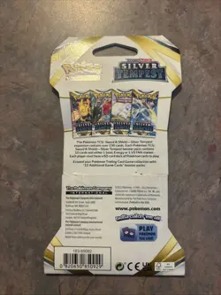 Pokemon TCG: Sword & Shield - Silver Tempest x1 Sleeved Booster Pack - Image 2