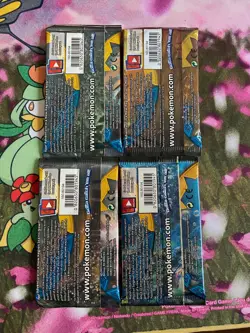 Pokemon TCG Sun and Moon Base Set Booster Pack Lot of 4 - Image 2