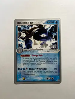 Blastoise ex Pokemon TCG 104/112 Fire Red Leaf Green World Championship 2006 LP - Image 1