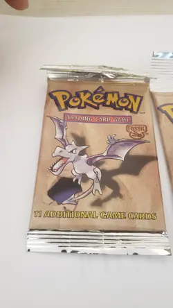 Pokemon Fossil Booster Pack Factory Sealed Art unlimited. - Image 2