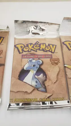 Pokemon Fossil Booster Pack Factory Sealed Art unlimited. - Image 3