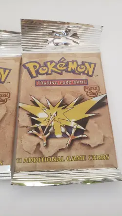 Pokemon Fossil Booster Pack Factory Sealed Art unlimited. - Image 4