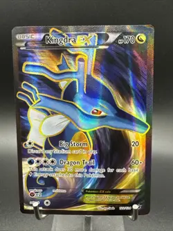 Pokemon Kingdra EX (Full Art) 122/124 Fates Collide Holo - Image 1