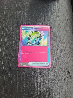 Miracle Headset 183/191 Sv08: Surging Sparks Holo Ace Spec Rare Pokemon TCG NM - Image 1