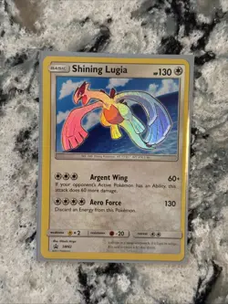 Pokemon TCG Shining Lugia SM82 - 2017 Shining Legends Promo - Holo Rare - Image 1