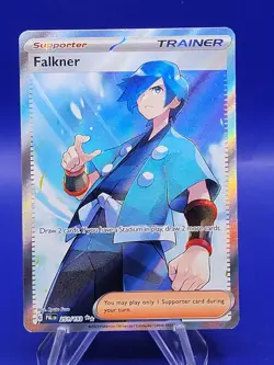 Pokemon TCG - Falkner 251/193 Paldea Evolved Ultra Rare Full Art NM - Image 1