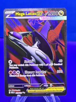 Pokemon TCG - Mega Latias ex 163/132 Mega Evolution Ultra Rare - NM - Image 1