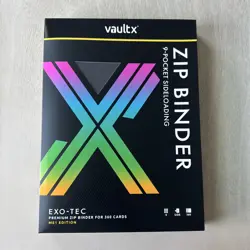 1st Edition Vault X Binder 9 Pocket Exo-Tec Zip - ME1?New?Mega Evolutions Rare - Image 1