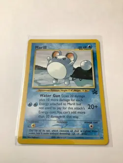 2000 Pokemon WotC Black Star Promo 29 Marill M/NM - Image 1