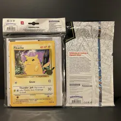 Pokemon 25th Anniversary First Partner Collector's Binder + Galar First Pack NEW - Image 2