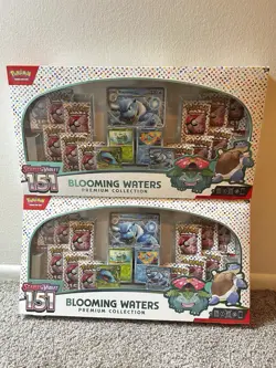 2 Pokemon 151 Blooming Waters Premium Collections (Read Description) - Image 1