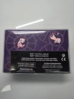 Mew Double Deck Box 2020 Pokemon Center Sealed Celestial Circles - Image 2