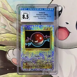 2002 Pokemon Voltorb Legendary Collection Reverse Foil Holo 97/110 PSA 8 - Image 1
