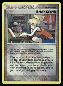 Pokemon Tcg Bebe's Search [League] #89 Pokemon Rising Rivals LP - Image 1