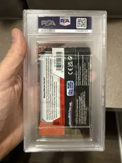 PSA 10 Destined Rivals Giovanni And Mewtwo Graded Pokemon Booster Pack 2025 - Image 2