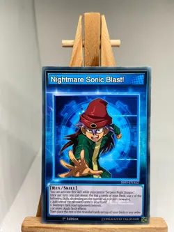 Nightmare Sonic Blast! - 1st Edition SS03-ENAS2 - NM - YuGiOh - Image 1