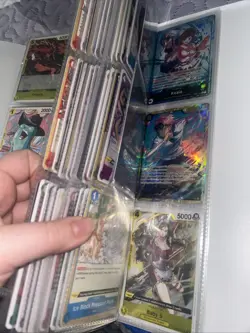 One Piece TCG Binder Collection 200+ NM Cards - Image 2