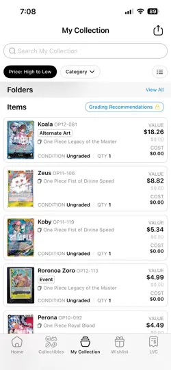 One Piece TCG Binder Collection 200+ NM Cards - Image 4