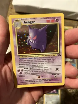 Pokemon TCG Vintage Fossil Holo Lot Of 11 Cards. Gengar Articuno Zapdos - Image 3