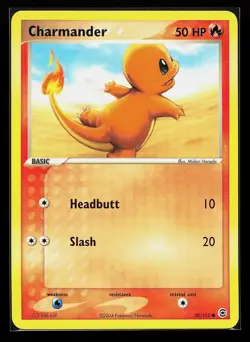 Charmander 58/112 Common EX FireRed & LeafGreen Pokemon Card - Image 1