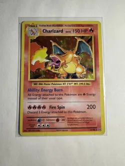 Pokemon Charizard Card Holographic 11/108 XY Evolutions 2016 Set - Image 1
