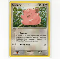 Pokemon TCG Clefairy 59/112 EX FireRed/LeafGreen Regular Common Card EN-LP 2004 - Image 1