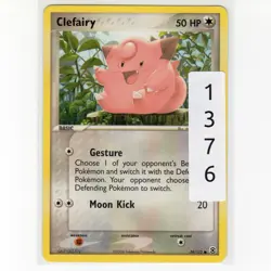 Pokemon TCG Clefairy 59/112 EX FireRed/LeafGreen Regular Common Card EN-LP 2004 - Image 3