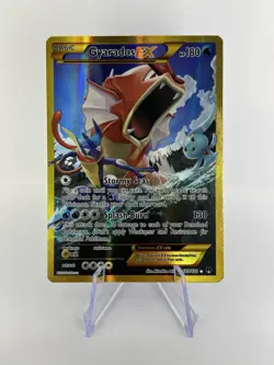 Pokemon TCG Gyarados EX 123/122 XY Breakpoint 2016 Secret Holo Rare Card - Image 1