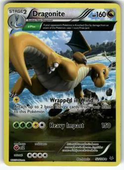 Dragonite (52 Delta) 52/108 XY - Roaring Skies HP Pokemon Card TCG - Image 1