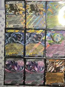 Pokemon TCG Black Bolt / White Flare Ex Double Rare / Full Art Lot Of 15 Cards - Image 2
