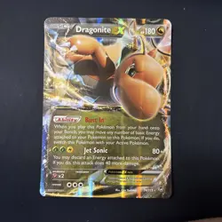 Pokemon TCG Dragonite EX 74/111 Jumbo Oversized Card - Image 1
