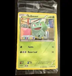 SEALED Build a Bear Pokemon Card Workshop Bulbasaur Promo Trading 1/108 NEW - Image 1