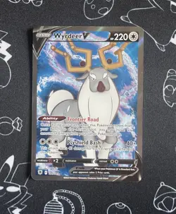 Pokemon TCG Wyrdeer V Astral Radiance Holo Card 180/189 Ultra Rare - Image 1