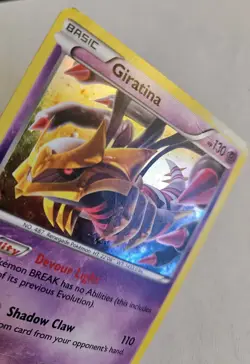 Giratina XY184 Pokemon XY Promo Holo Rare Card Damaged - Image 2