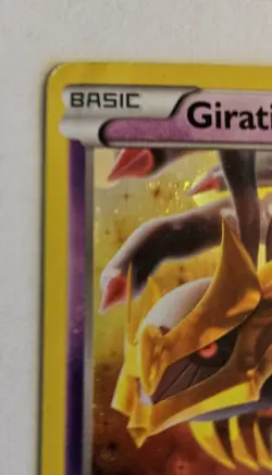 Giratina XY184 Pokemon XY Promo Holo Rare Card Damaged - Image 5
