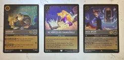 11x Lorcana Whispers In The Well Foil Card Lot - includes Rares & one Super Rare - Image 4