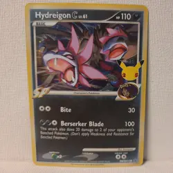 Hydreigon C - SWSH138 - Pokemon Promo Sword & Shield Ultra Rare Holo Card NM - Image 1