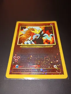 Pokemon Entei Black Star Promo 34 Reverse Holographic Card 1995-2001 - Image 1