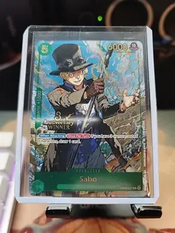 Sabo - OP09-027 (3rd Anniversary Winner) OP09-027 One Piece Promotion Cards Foil - Image 1