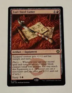 MTG Cori-Steel Cutter - Tarkir: Dragonstorm LP - Image 1