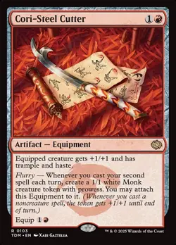 MTG Cori-Steel Cutter Tarkir: Dragonstorm 0103 Regular Rare - Image 1
