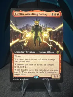 Electro, Assaulting Battery (Extended Art) Marvel's Spider-Man Regular - Image 1