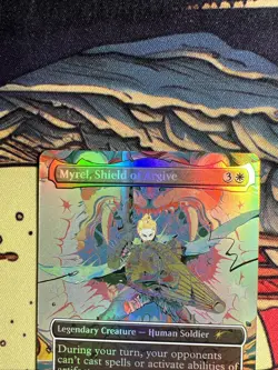 Myrel Shield of Argive Secret Lair Foil Encyclopedia Magica MTG Magic - Image 3